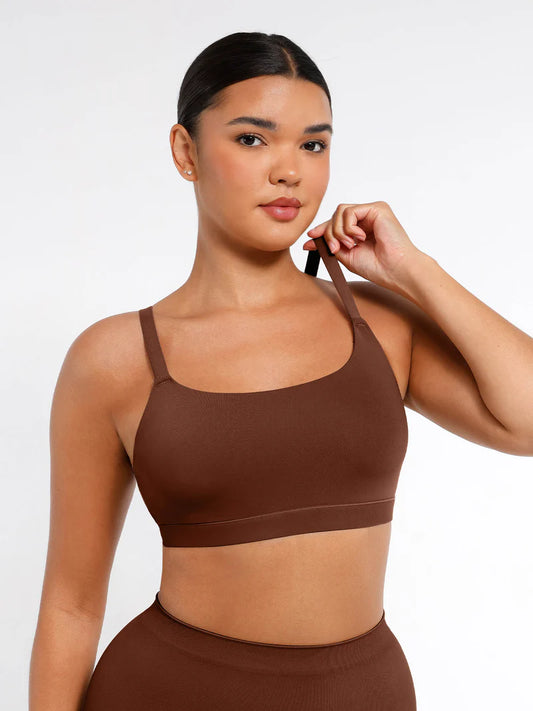 Lovisy Everyday Wireless Invisible Square Neck Bra