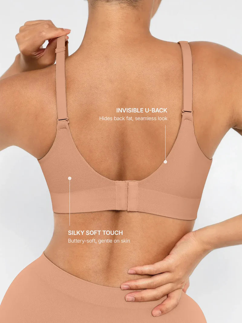 Lovisy Wireless Push-Up Seamless Comfort Full Coverage Bra
