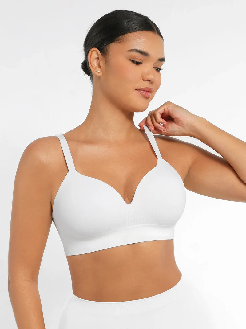 Lovisy Wireless Push-Up Seamless Comfort Full Coverage Bra